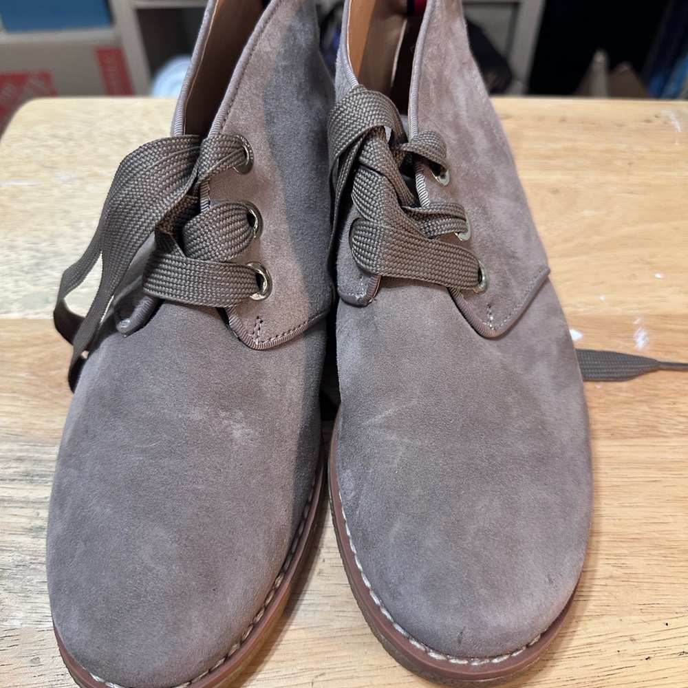 Men's Brown Suede Shoes